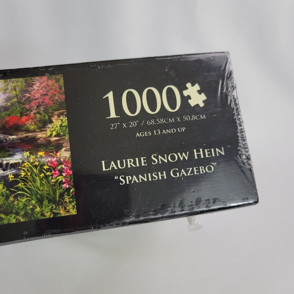 Laurie Snow Hein SPANISH GAZEBO 1000 Piece Puzzle - Picture 3 of 8